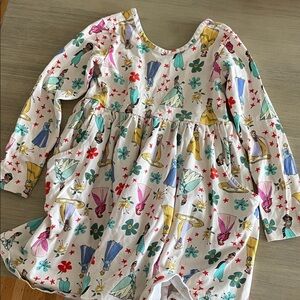 Hanna Andersson Multicolor Princess Print Dress